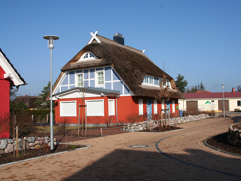 Projekt Bültenhof, Born am Darß, Reetdach